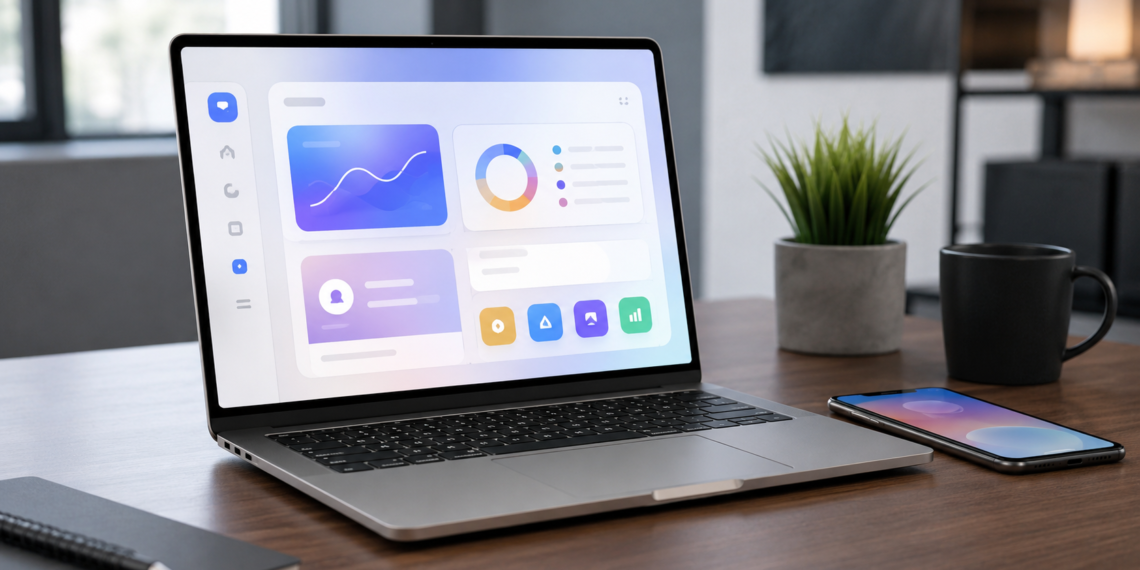 Imagen editorial relacionada con Googlebook laptop Google 2026