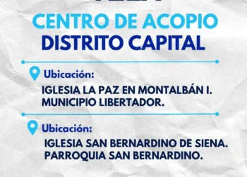 Conoce los puntos de recepción para apoyar a las víctimas de los sismos en Venezuela