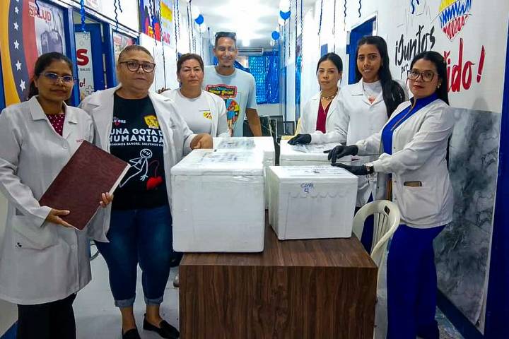 Anzoátegui remite componentes sanguíneos al área metropolitana luego de la crisis sísmica