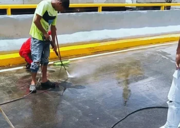 Finalizan trabajos de adecuación en el elevado de Palo Verde en Miranda