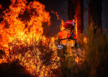 Francia confía en mantener bajo control el megaincendio de Gironda gracias a la mejora del clima