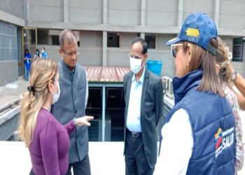 Comisión diplomática de la India supervisó tres recintos sanitarios en Caracas para consolidar la integración bilateral