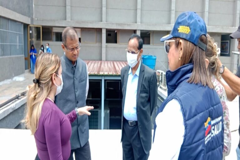 Comisión diplomática de la India supervisó tres recintos sanitarios en Caracas para consolidar la integración bilateral