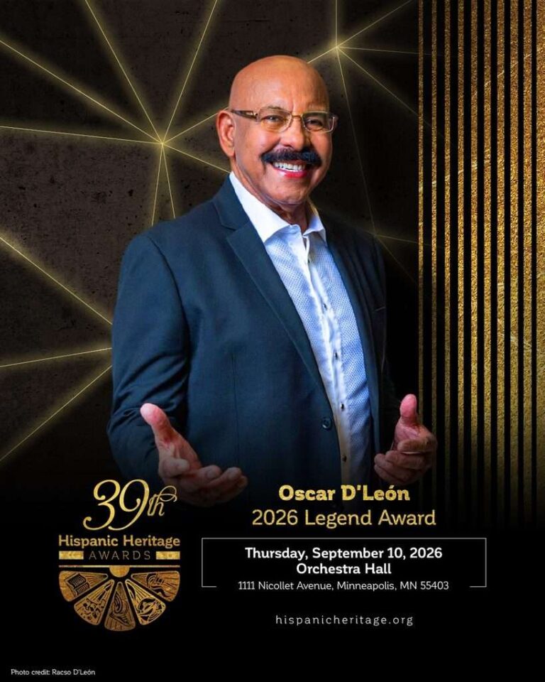 Oscar D’León será honrado con el Premio Leyenda de los Hispanic Heritage Awards