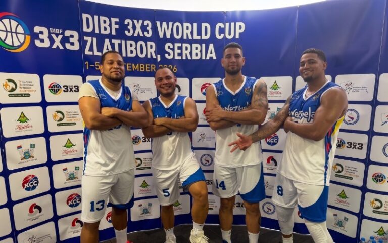 Venezuela conquista el bronce en el Mundial de Baloncesto 3×3 para sordos en Serbia