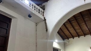 Mujica: Estamos en las obras preliminares en la iglesia