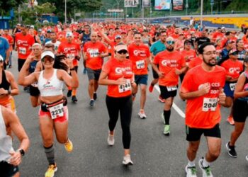 17 mil corredores hicieron vibrar la XXV Gatorade Caracas Rock